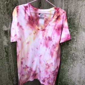 Tie Dye (Handcrafted) Stretch T-Shirt XO